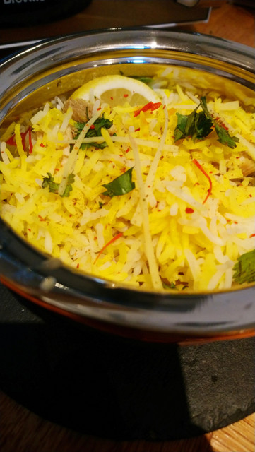 Karachi chicken biryani 