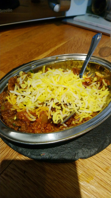 Balti chicken (Aphrodisiac) / Balti chicken & mushroom (Rogan Vitalion)