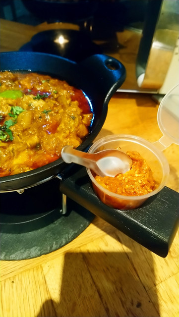 Kebabs & curry