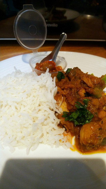 Kebabs & curry