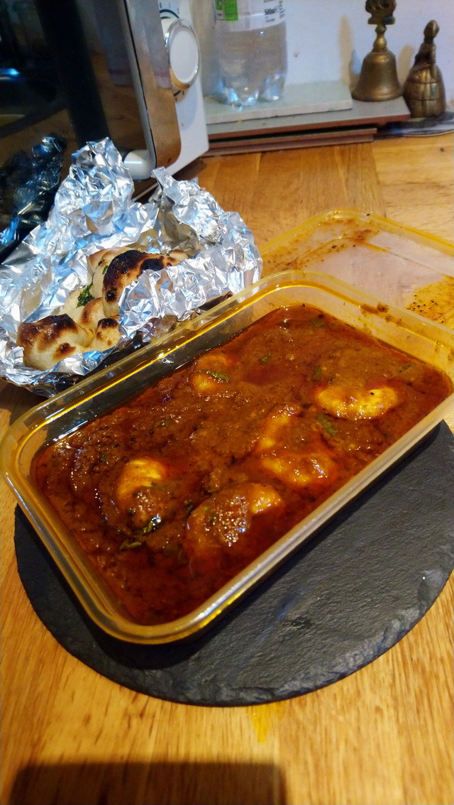 Balti king prawn (madras)