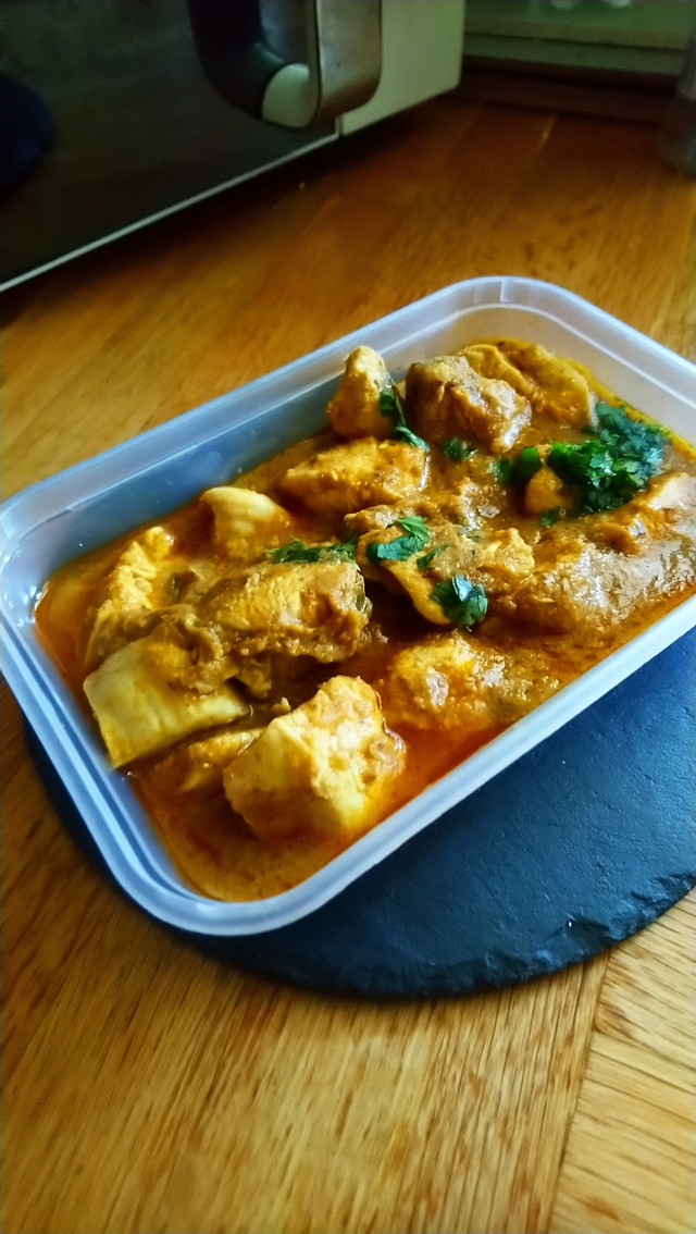 Balti chicken (vindaloo)