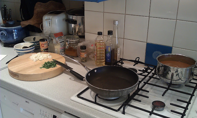 First time curries! Not a disaster says bloke from Wales!