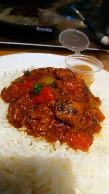 Balti chicken (Aphrodisiac) / Balti chicken & mushroom (Rogan Vitalion)