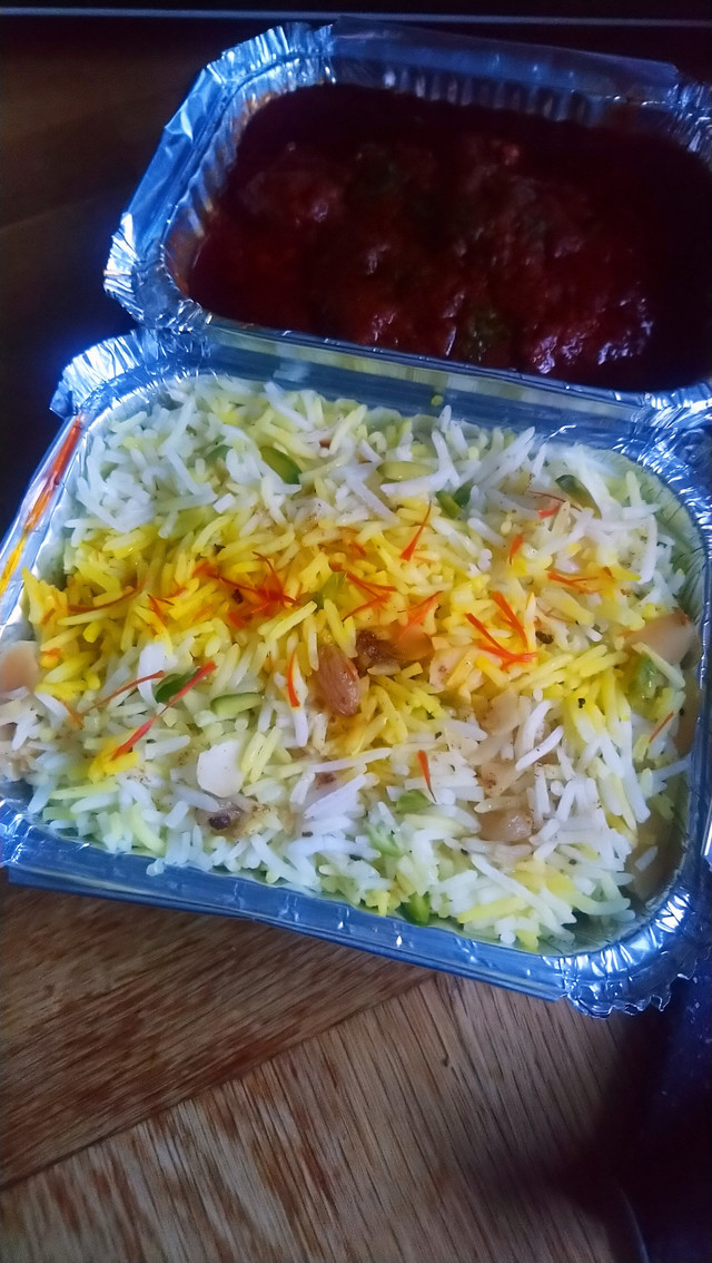 Balti lamb (madras)