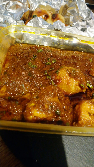 Balti chicken (vindaloo)
